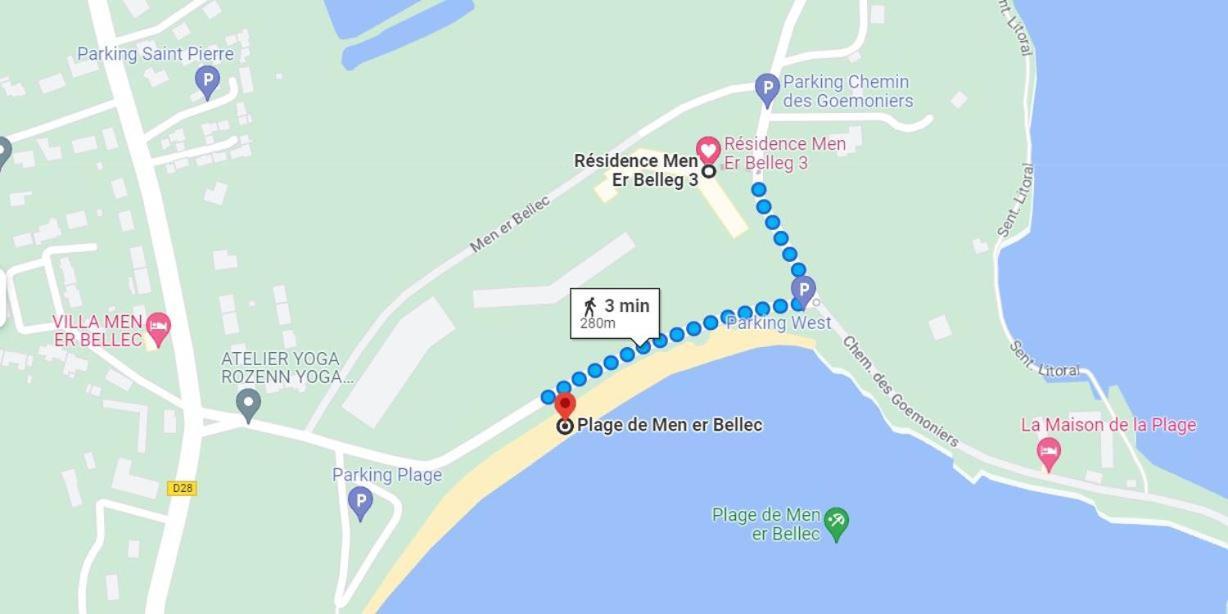 Appartement T2 Ito A 100M De La Mer Saint-Philibert  Eksteriør billede